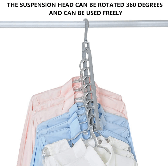 Multifunction Folding Magic Hangers